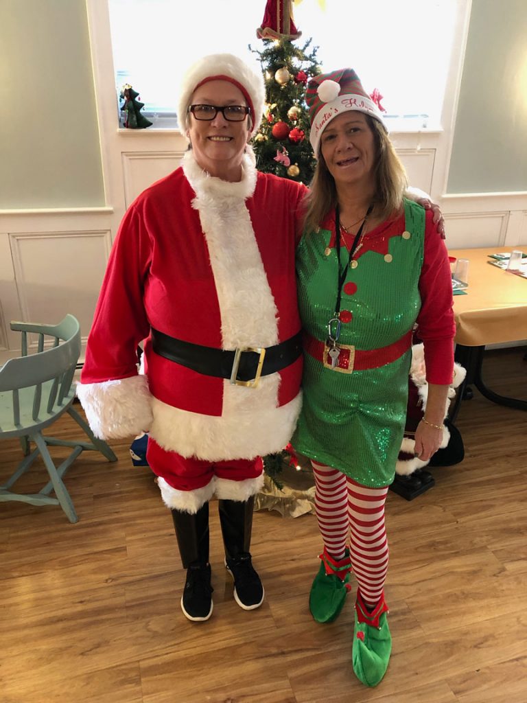 Santa & elf