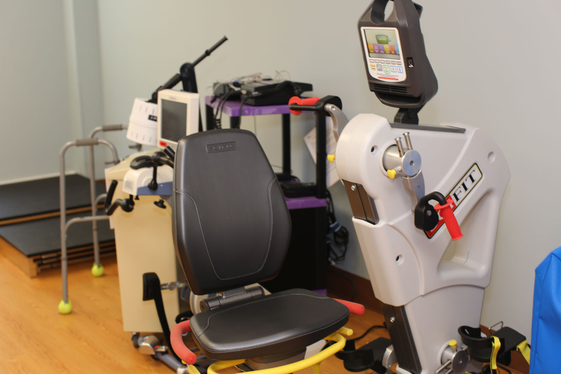 Sci-Fit physical therapy machine