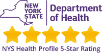 NYS Dept. of Health 5-Star rating