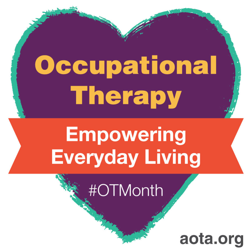 Occupational Therapy Month logo